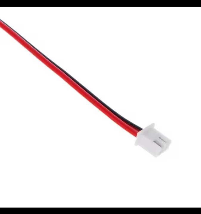JST PH 2.0mm 2 Pin Micro Electrical Male  Jack Terminal Wire Connector for Toys Battery