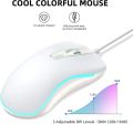 RGB gaming keyboard and  Mouse is a full mechanical model with blue switches, featuring a sleek white design and a Type-C connection The RGB gaming mouse pad is waterproof, easy to clean, and comes in a large size of 800x300mm, 3 in 1 Combo for Gamers. 