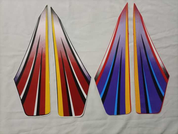 Tapa Sticker 2010, 2011, 2012 Model, Honda 125 (SIDE COVER STICKER)