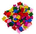 Butterfly Wooden Buttons Colorful Natural Wood Buttons Cute Sewing Buttons Decorative Clothing Buttons for Scrapbook Crafts. 