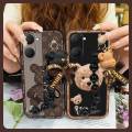Waterproof Cartoon Phone Case For VIVO Y03 4G/Y18/Y18E/Y28S 5G silicone soft case Dirt-resistant protective case cute. 