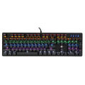 Mechanical Gaming keyboard HP GK100 RGB & Clicker keyboard Gaming keyboard USB Wired Lightings RGB Keyboard blue switches. 