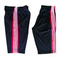 Half Length Men Shorts for Lounge Pajamas Night Wear Exercise Wear Short Pants for Sports and Swimming in Black in M L XL 2XL Elasticated Waist Band with Draw String with 2 Pockets. 