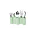 Plastic Kitchen Utensil Holder Dinnerware Rack Tableware Organizer Boxes Spoon Rest Fork Stand Knife Box. 