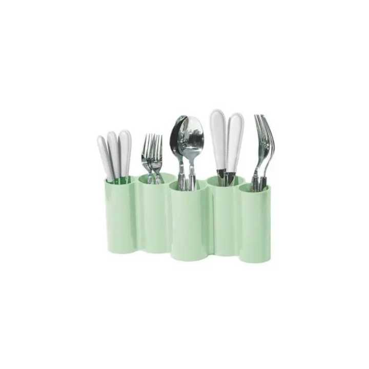 Plastic Kitchen Utensil Holder Dinnerware Rack Tableware Organizer Boxes Spoon Rest Fork Stand Knife Box