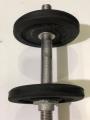Barbell Rod Iron Rod Solid Rod Curl Bar Body Building Rod Dumbbell Rod For Exercise ( 1 Piece ). 