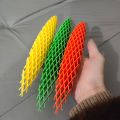 3D PrintinG Decompression Stretch Mesh Toy Decompression Stretch Mesh, Rebounding Morphing Worm Plastic Shrapnel, Decompression Decompression Worm Keychain, Fidget Worm. 