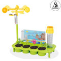 STEM Weather Station Kit for Kids - Educational Science Toy with Ecological Experiments - Plant Growth & Climate Observation - Fun DIY Weather Lab Set for Learning Wind - Rain - Temperature & More. 