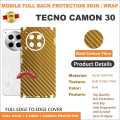TECNO CAMON 30 FULL BACK 360 premium Protection Skin Wrap full cover Premium Quality. 