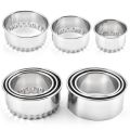 3pcs/set 304 Stainless Steel Cutter Dumplings Mould Kitchen MakNEWer Dumpling Skin Device dough press Pancake Tools Wrappers Molds. 