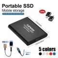 Lenovo Portable SSD External hard drive High-speed Mobile Solid State Drive 128TB External Storage Decives Hard Disks for PCMac. 