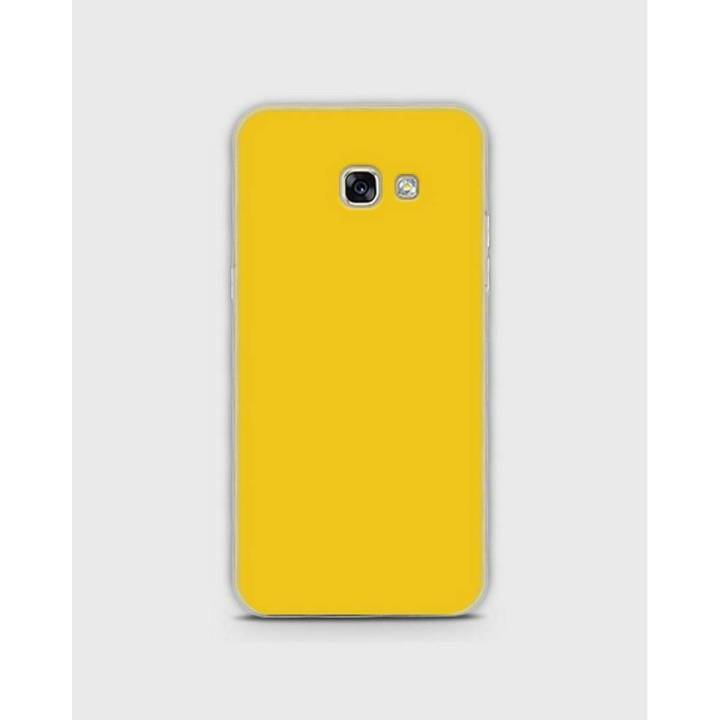 Samsung A720 Cover In Hybrid Soft Case Cover Tpu Mustard Print - 1Cover2190