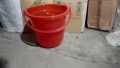 1 Piece SMALL Bucket Thick Pure Plastic 12 Liters Random Colors. 