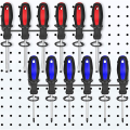4 Pcs Screwdriver Holder Pegboard Multi-Tool Holder Accessory Pegboard Accessories Multi-Ring Tool Holder for Pegboard. 