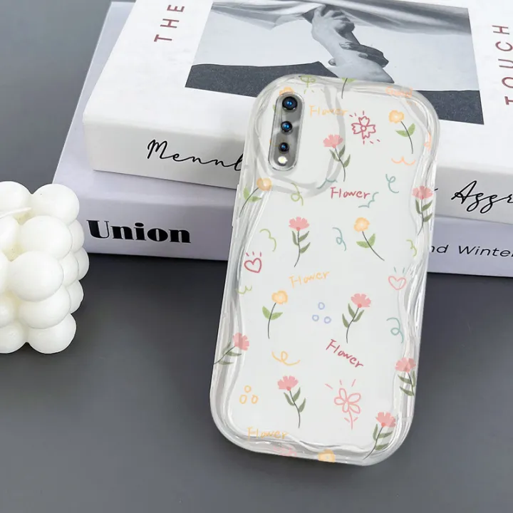 VRQR%20Soft%20Wavy%20Edge%20Phone%20Case%20For%20Vivo%20S1%20Back%20Cover%20Full%20Screen%20Beautiful%20Flowers%20Pattern%20Cover%20-%20Image%206
