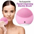 FOREVER FACE MASSAGER mini 2 Facial Cleansing Brush, Gentle Exfoliation and Sonic Cleansing for All Skin Types | Makeup Remover | (Colour as per availability). 