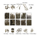 Metal Charms Clasps Hook Earring Needle for DIY Accessories Jewelry Making. 