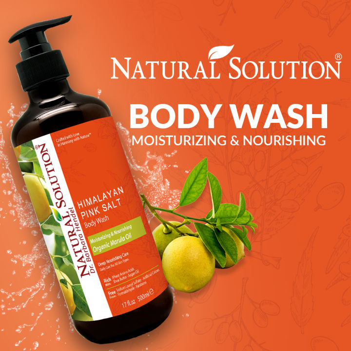 𝐖𝐁𝐌 - Natural Solution Nourishing Body Wash - 500ml | Daraz.pk
