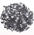 Glitter Round Crystal Rhinestones FlatBack Strass Sewing & Nail Art Decorations Jewelry Findings Handmade Accessories Making DIY Craft Supplies Mirror. 