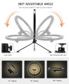 10" LED Ring Light Phone Holder For Selfie Makeup Photography Video Live Stream. 