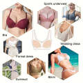 Adhesive Bra, Push Up Strapless Self Adhesive Bra. 