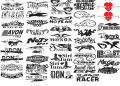 Bike  CAR Stickers 6*4 SIZE. 