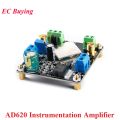 AD620 Microvolt MV Voltage Amplifier Instrumentation Module Voltage Amplifier Board Differential Single-Ended Module. 