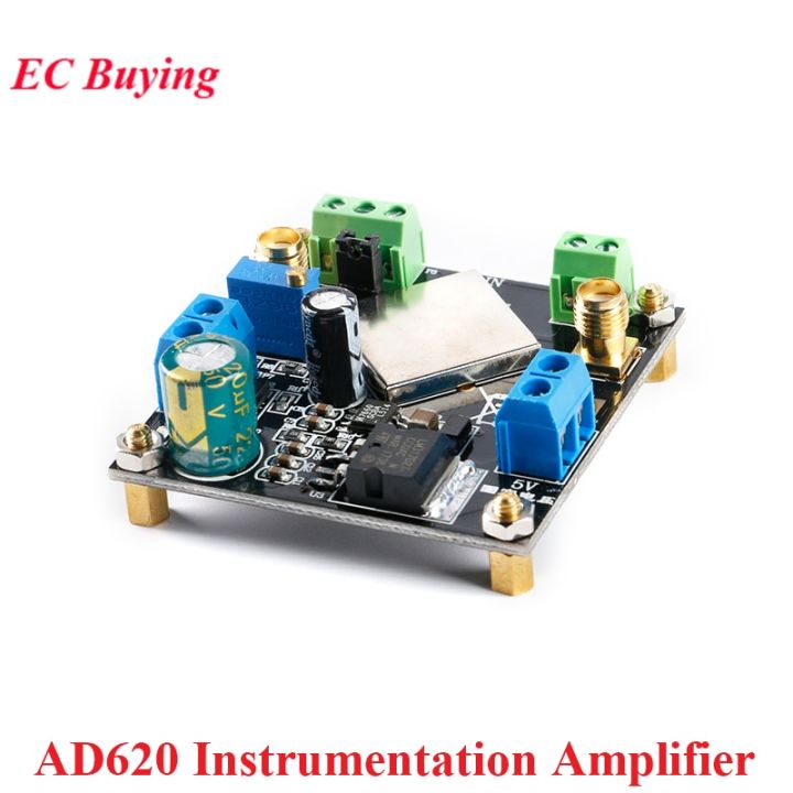 AD620 Microvolt MV Voltage Amplifier Instrumentation Module Voltage Amplifier Board Differential Single-Ended Module