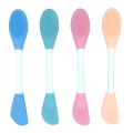Silicone Brushes,Double-Ended Silicone Face Mask Brush,Facial Cleansing Brush, Premium Soft Facial Masks Other Skin Care Applicator Tool for Cream, Body Lotion,Moisturizer. 