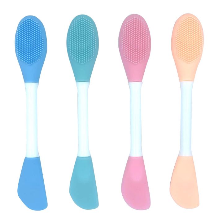 Silicone%20Brushes,Double-Ended%20Silicone%20Face%20Mask%20Brush,Facial%20Cleansing%20Brush,%20Premium%20Soft%20Facial%20Masks%20Other%20Skin%20Care%20Applicator%20Tool%20for%20Cream,%20Body%20Lotion,Moisturizer%20-%20Image%202