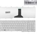 Laptop Notebook Keyboard Toshiba Satellite C650 Series P/N K000110240 –  White. 