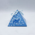ITS A BOY PYRAMID DESIGN BOXES PACK OF 50 BOXES ( DIY BOXES ). 