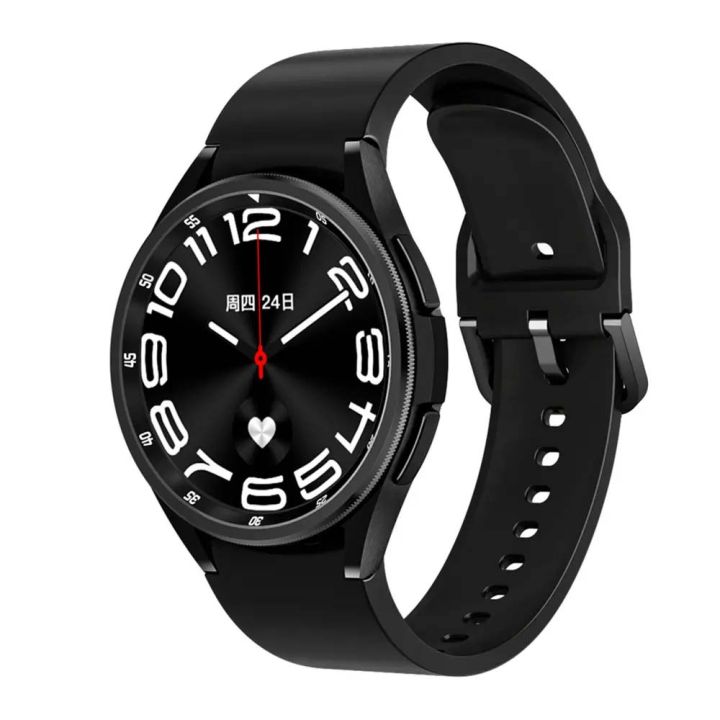 SAMSUNG JS SMART WATCH 6 CLASSIC 1.39 INCH SPORT SMART WATCH NFC IP67 BLACK, COPY VERSION