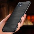 Casinglee For Samsung Galaxy A22 5G Case Carbon fiber drawing Soft Silicon Back Cover for Samsung A22 5G Phone cases For girls and Boys. 