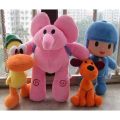 【Ready Stock 6Pcs Pocoyo Elly Pato Loula Soft Plush Stuffed Figure Toy Doll Xmas Gift. 