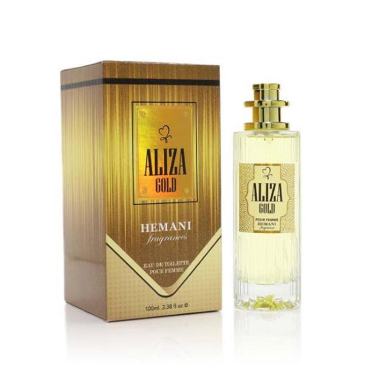 𝗛𝗘𝗠𝗔𝗡𝗜 𝗪𝗕 - ALLIZA GOLD PERFUME 100ML "FOR MEN AND WOMEN"