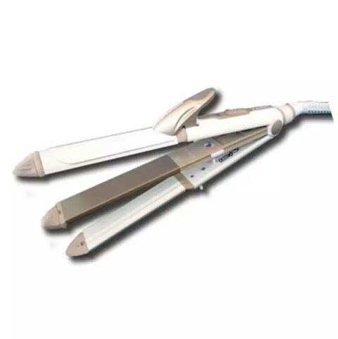 Kemei curly hair straightner &crimping machine
