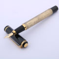 baoer 507 Golden Fountain Pen Xubeihong the eight horses GIFT Medium Nib Stationery Office school supplies. 