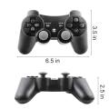 JAMSWALL Controller for Ps-3, Wireless Bluetooth Controller Gamepad Joystick Double Vibrating Controller for p-s-3 with Charger Cable Cord. 