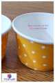 [100pcs/pack] Disposable Ice Cream Scoop Paper Cup (80ml/3oz). 