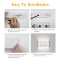 Led Wall Lamp 4w 6w 8w Wall Sconce Indoor Outdoor Lighting Bedside Decor Lamps Wall-mounted White Body Wall Light For Home Garden. 