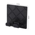 Multi-purpose Hooks Strong Adhesive Power Plug Socket Hanger Holder Wall Hanging Hook Folding Kitchen Storage Rack. 
