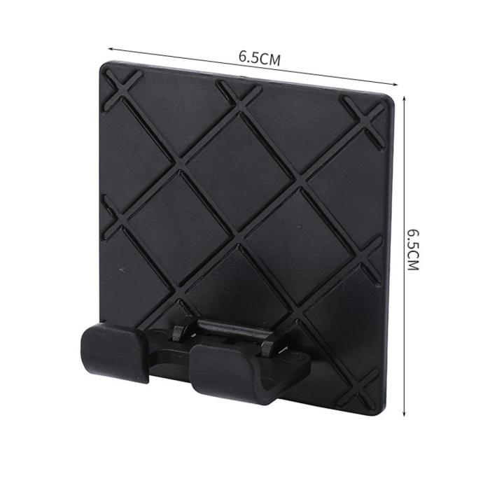 Multi-purpose Hooks Strong Adhesive Power Plug Socket Hanger Holder Wall Hanging Hook Folding Kitchen Storage Rack