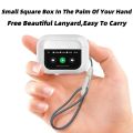 Airpods Pro With Digital Display – Anc And Transparency | Touch Volume Control Digital Screen Smooth Display Games. 