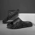 Unisex Eva Slide Slipper Grey And Black gents eva slippers light weight eva linen slippers Bedrom Non-Slip Slip Sandal For Mens Soft Chapple Slides Slipper. 