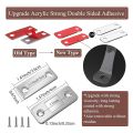 2pcs/Set Strong Magnetic Cabinet Catches Magnet Door Stops Hidden Door Closer With Screws Ultra Thin Cabinet Catch. 