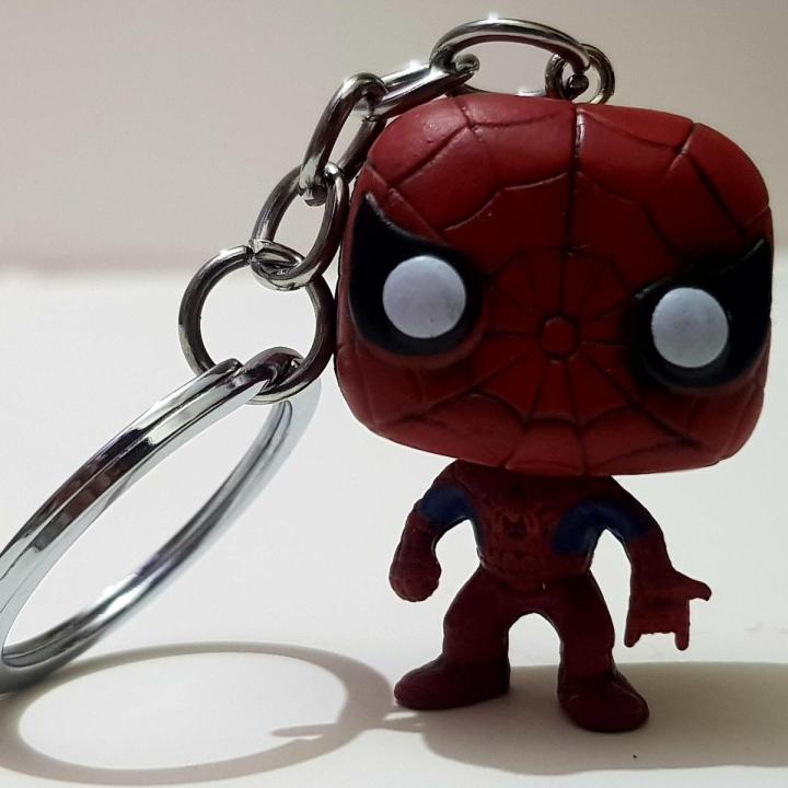 Funko Pop Pocket Keychain 2'' Spiderman Keychain Vinyl Action Figure
