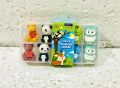 3D Assorted Animal Puzzle Eraser with Mini Size Eraser Box for Classroom Best Gifts for students. 