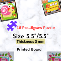 Smart Choice Collection of Small Jigsaw Puzzle Wooden Board Sorting and Stacking Early Educational Toy for Toddlers Best Gift for Kids to Learn with Fun About Alphabets Numbers Shapes Colours Animals Transport Fruits Vegetables Insects. 