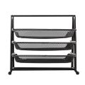 Heavy Duty Metal 3 Tier story Desktop Document Letter Tray / Office 3 Tier Heavy Duty Metal Desktop Letter Tray / File Organizer Sorter Desk Document Organizer /  Shelf Tray Magazine Holder Paper. 
